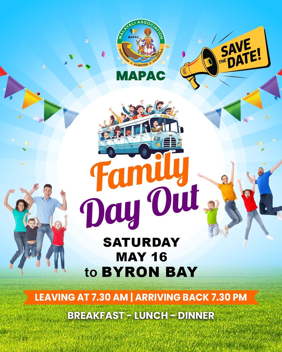MAPAC FAMILY DAY TRIP – BYRON BAY